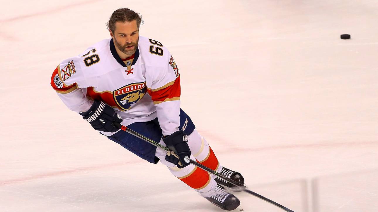 Oldie Jagr will Karriere fortsetzen