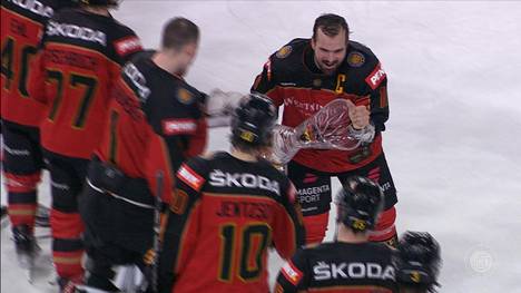 Mit dem dritten Sieg im dritten Spiel hat die deutsche Eishockey-Nationalmannschaft erstmals seit sechs Jahren den Deutschland Cup gewonnen.