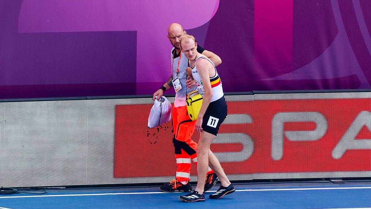 Auch Tim van de Velde erreichte das Ziel nicht