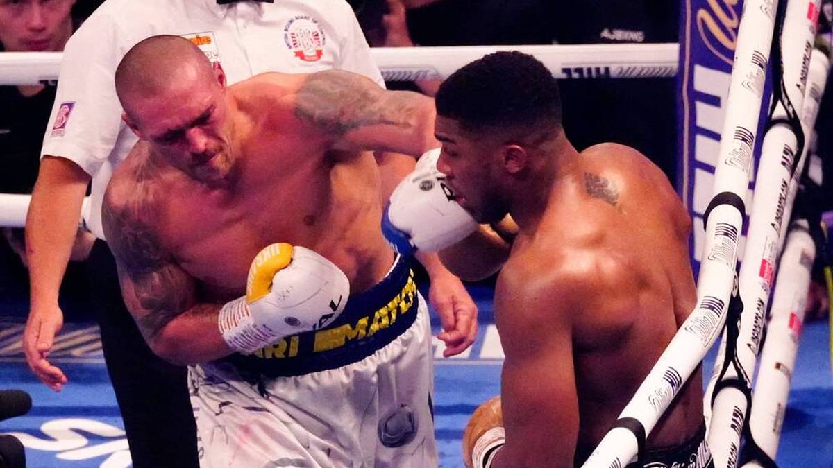 Boxen Anthony Joshua verliert gegen Herausforderer Alexander Usyk