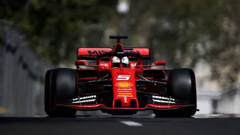 Formel 1, Baku: Sebastian Vettel im Training erneut langsamer als Leclerc