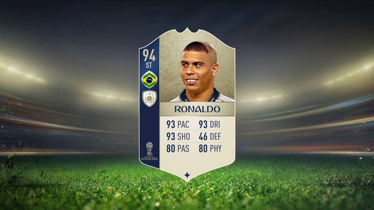 Ronaldo - Brasilien - Gesamtstärke 94