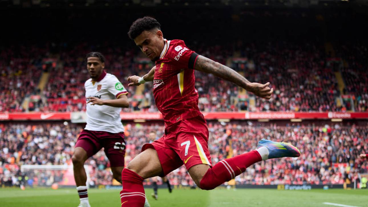 Luis Díaz im Liverpool-Dress