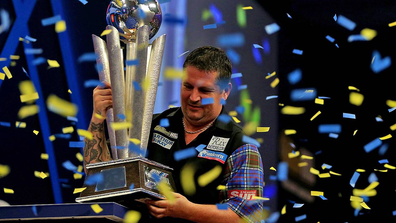 Der Schotte Gary Anderson setzte sich im Finale der WM 2015 gegen Phil Taylor durch