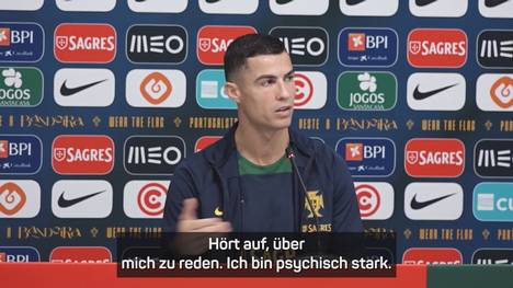 Cristiano Ronaldo zu seiner Skandal-Pressekonferenz geäußert und die anwesenden Journalisten ermahnt, nicht die komplette Aufmerksamkeit auf ihn zu legen.