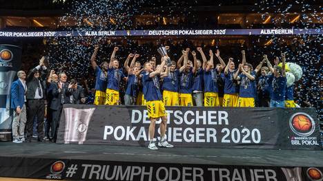 Alba Berlin gewann den BBL Pokal 2020