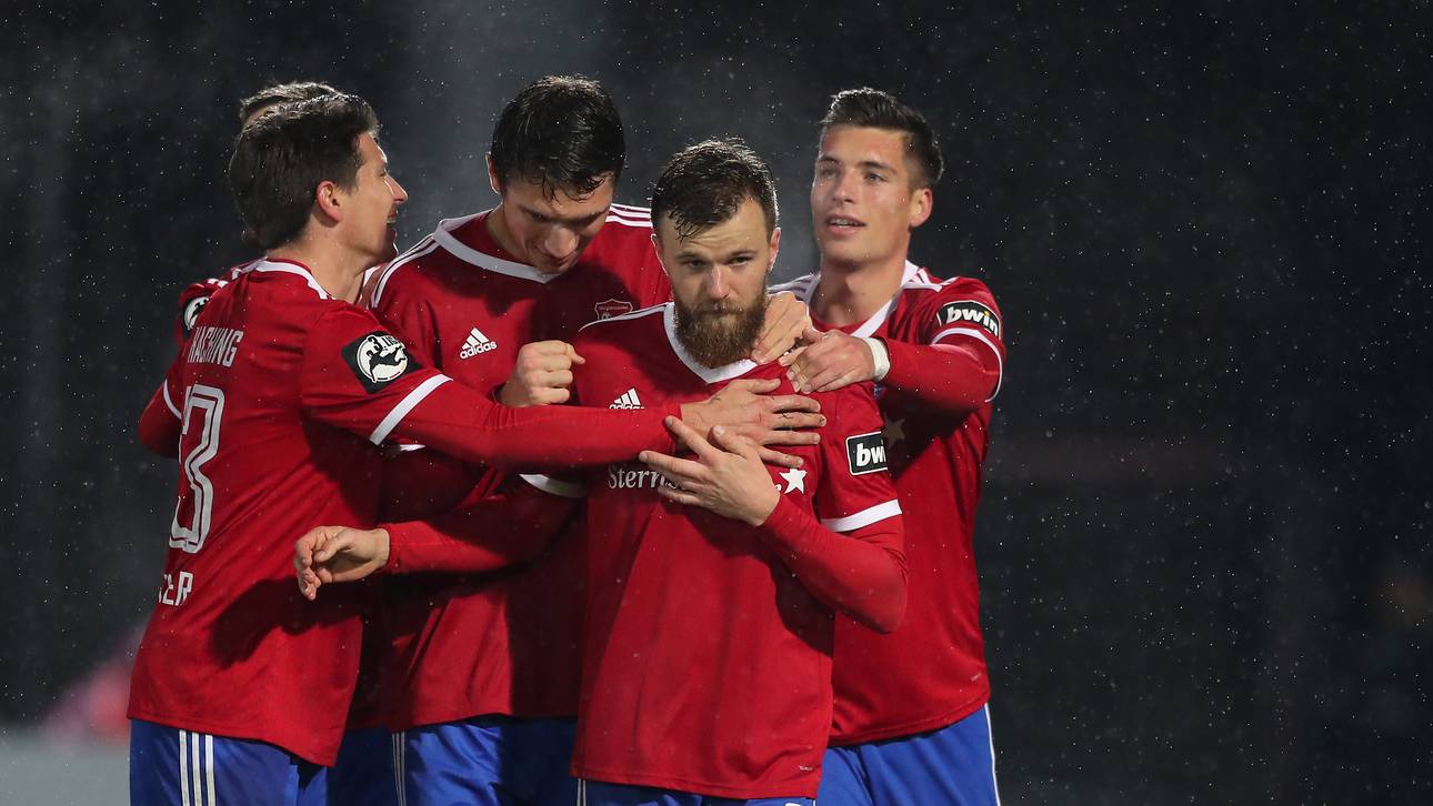 Haching vor Verlängerung mit Hain