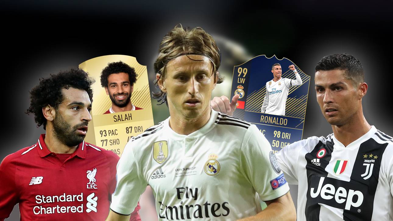 Salah, Modric und CR7 im FIFA-Check