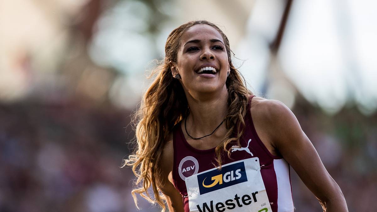 Alexandra Wester (Deutschland): Gemeinsam mit Sosthene Moguenara-Taroum bildet sie das Vorzeige-Duo des deutschen Weitsprungs