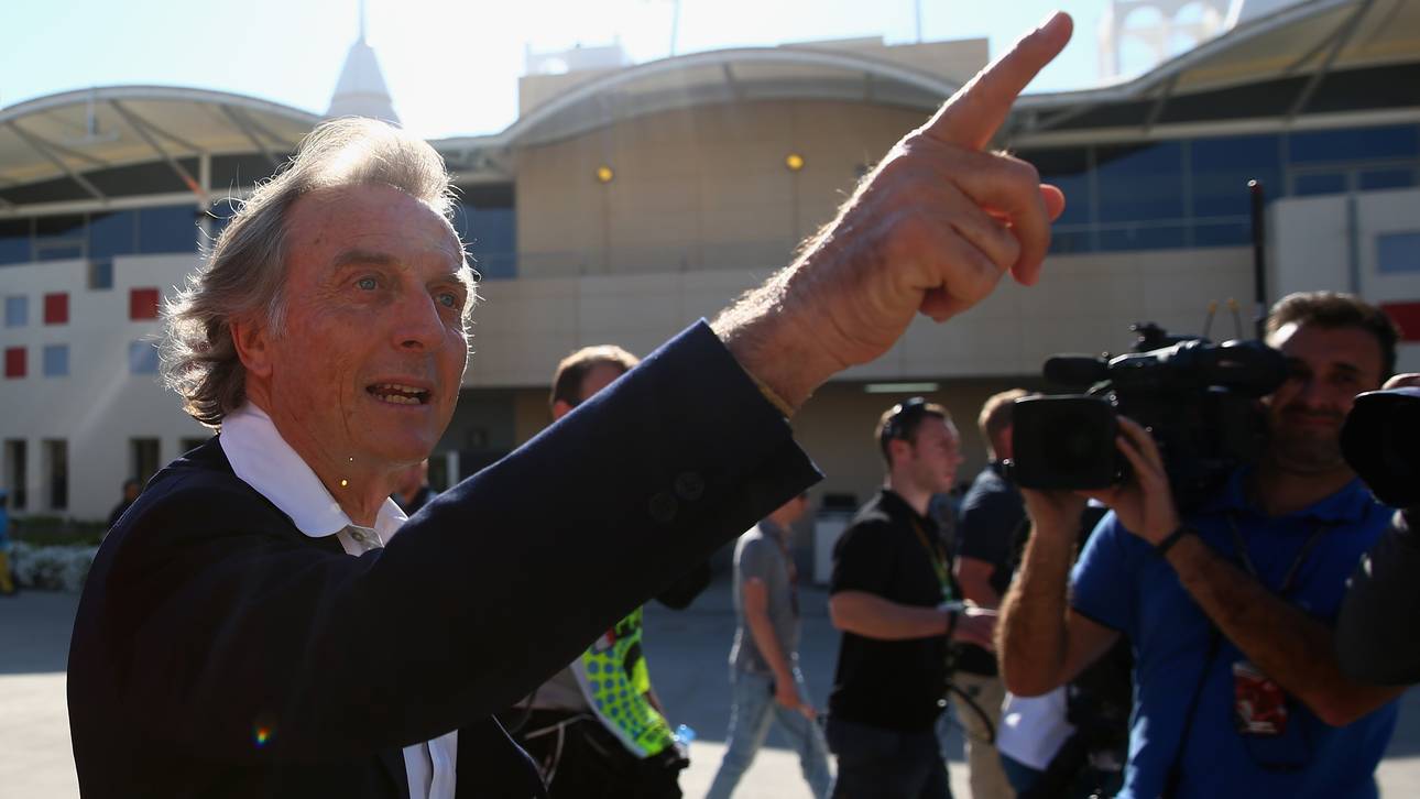 Di Montezemolo gratuliert Vettel