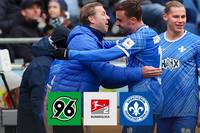 Darmstadt marschiert unter Florian Kohfeldt immer weiter. Beim Tabellenführer Hannover holen die Lilien den nächsten Dreier.