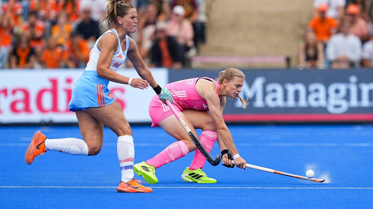 Doppel-Triumph bleibt aus: Hockey-Frauen holen EM-Silber
