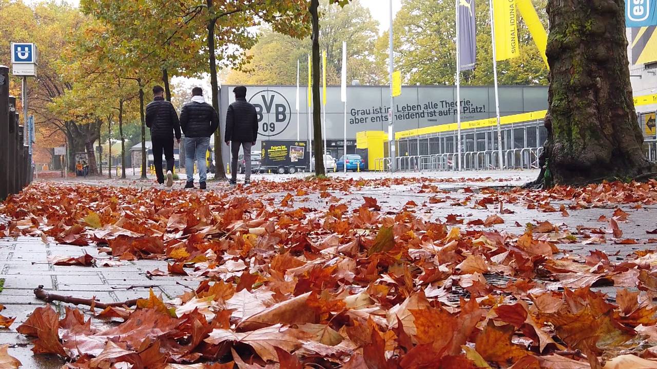 So ist die Stimmung und Dortmund und auf Schalke vor dem Revierderby