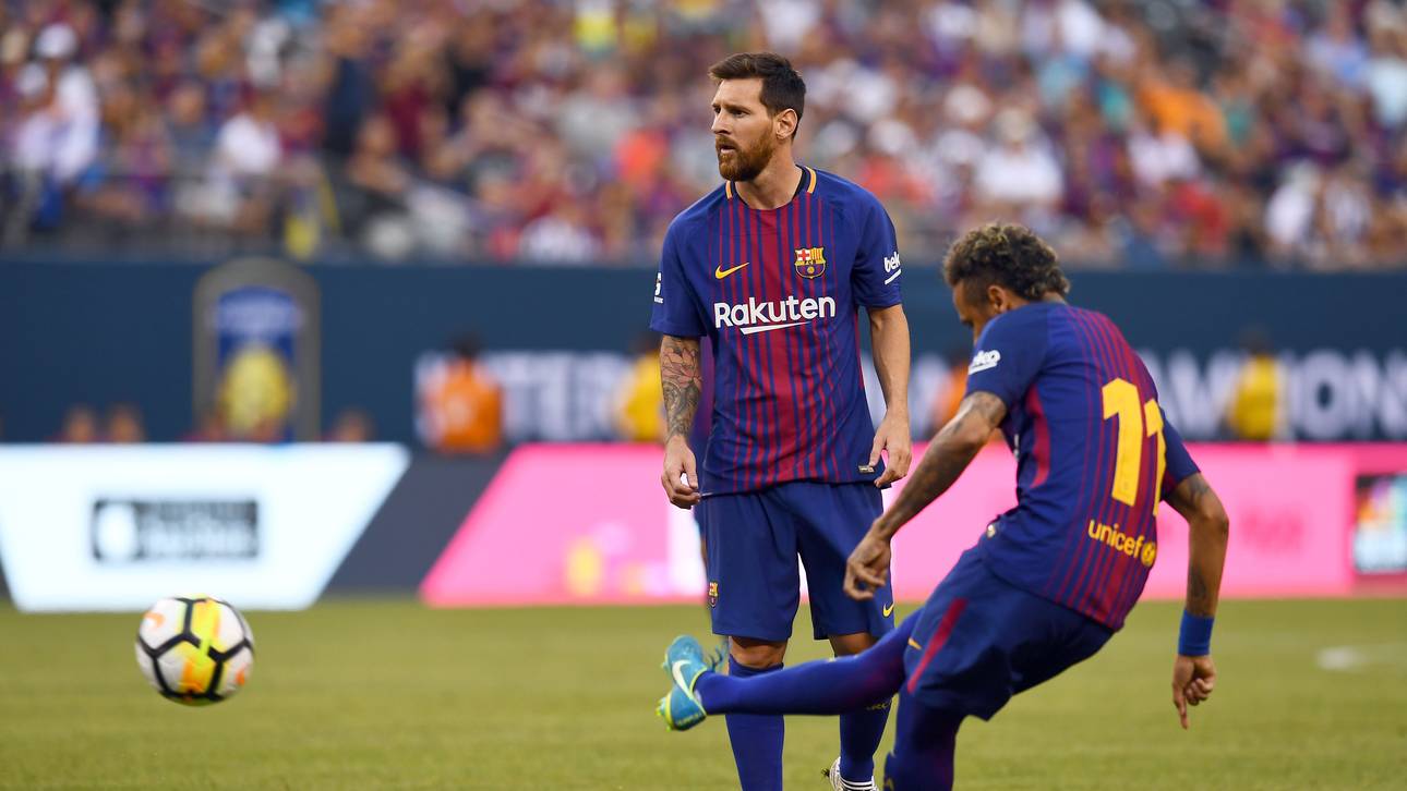 So kämpfte Messi um Neymar
