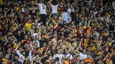 Galatasarays Fans sorgten am Rande der Partie in Berlin für unschöne Szenen