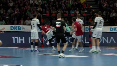 Die Highlights der Partie HSV Hamburg - THW Kiel aus der Handball-Bundesliga im Video.