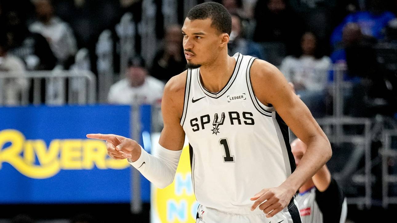 Pistons zerschellen an Wembanyama