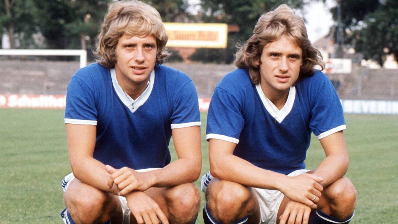 Erwin (l.) und Helmut Kremers im Jahr 1973