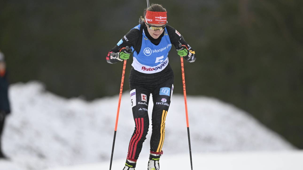 Deutsche Biathletin nach Babypause zurück