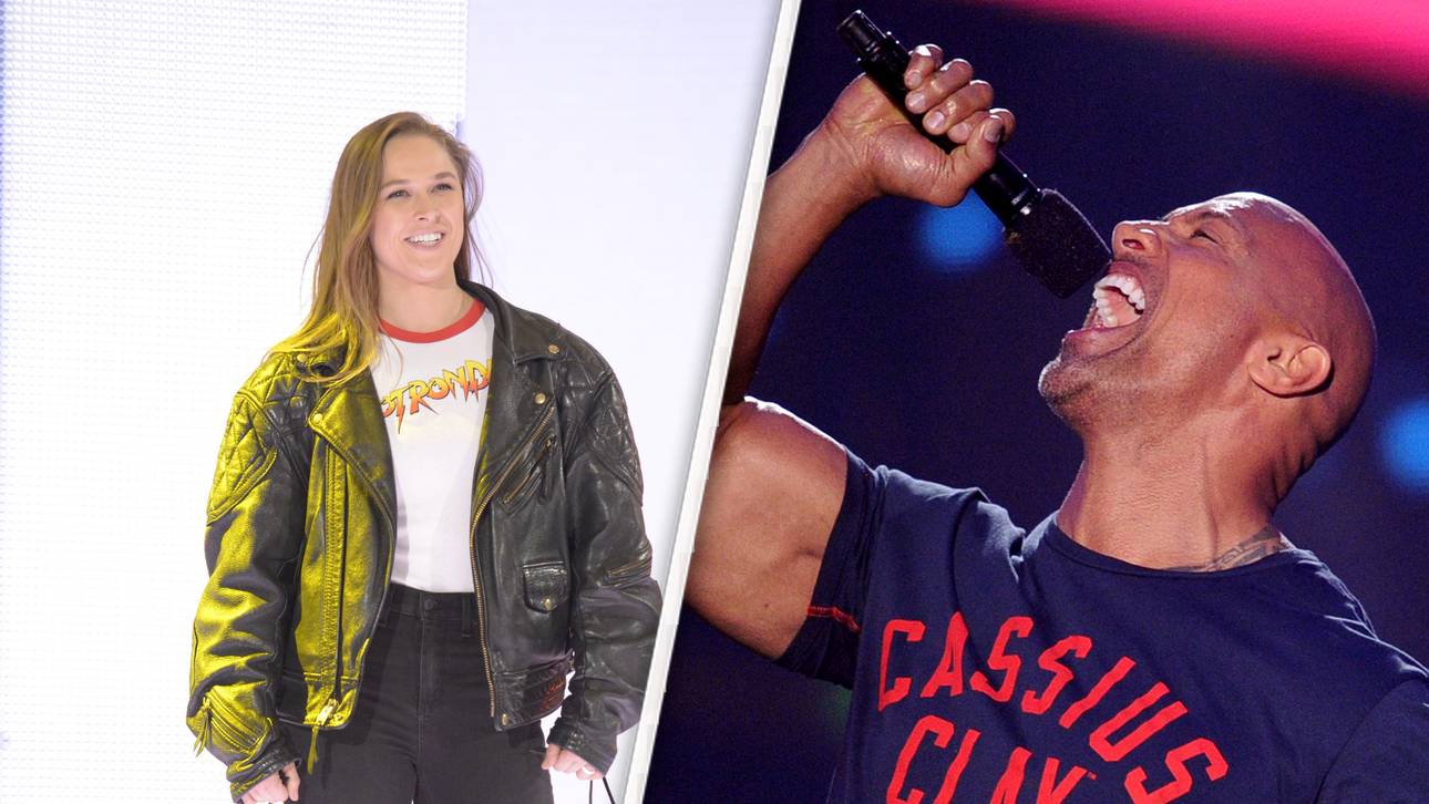 WWE will Rousey-Match mit The Rock
