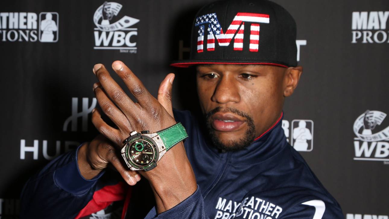 Mayweather protzt mal wieder