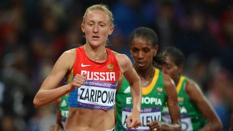 Julija Saripowa gewann 2012 Gold über 3000 Meter Hindernis
