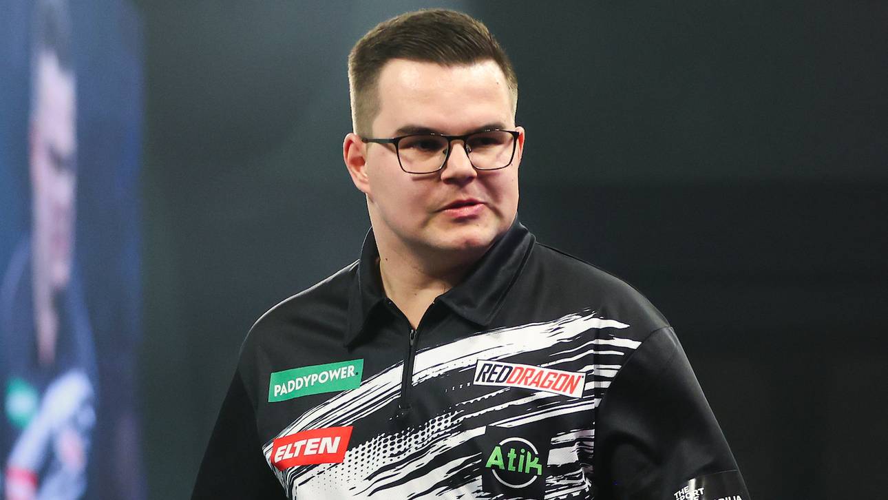 Gian van Veen steht bei der Darts-WM im Halbfinale