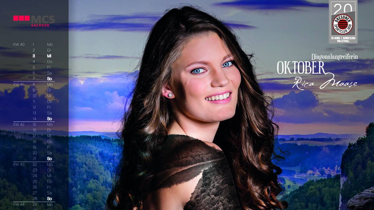 Nesthäkchen im Kader des Dresdner SC ist Diagonalangreiferin Rica Maase. Die 18-Jährige ist ein Eigengewächs und kam aus dem DSC-Nachwuchs in die erste Mannschaft 