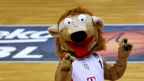 Bonni heißt das Maskottchen der Telekom Baskets Bonn 