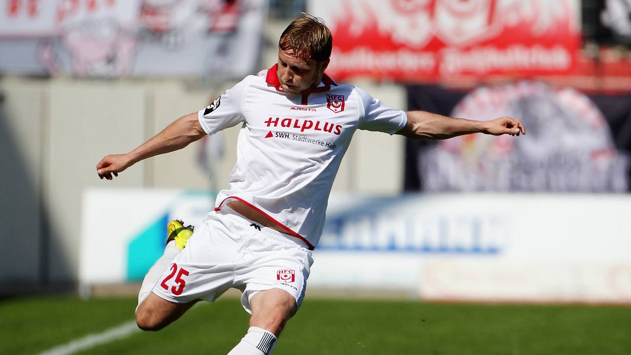 Hallescher FC verlängert mit Baude