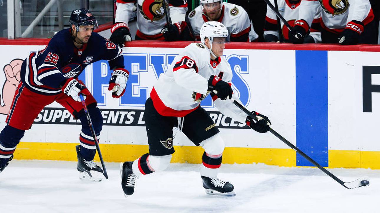 Tim Stützle spielt für die Ottawa Senators