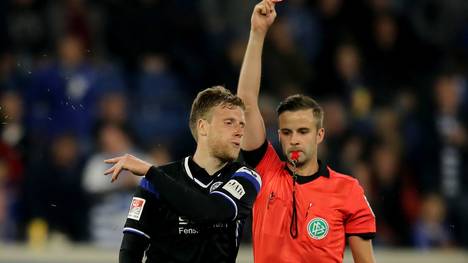 Brian Behrendt fehlt nach einer Roten Karte gegen Duisburg im Derby gegen den SC Paderborn