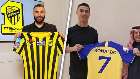 Immer mehr prominente Altstars gehen den Weg in die Saudische Pro League, wo sie gigantische Gehälter kassieren. Ronaldo, Benzema und Kanté haben bereits unterschrieben, Lionel Messi und weitere namhafte Oldies sollen folgen.