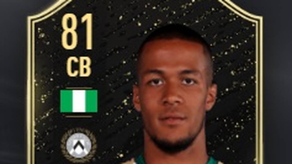 William Troost-Ekong (Udinese Calcio), Innenverteidiger: 81 (+6);
Basis-Karte Gold Non Rare: 75