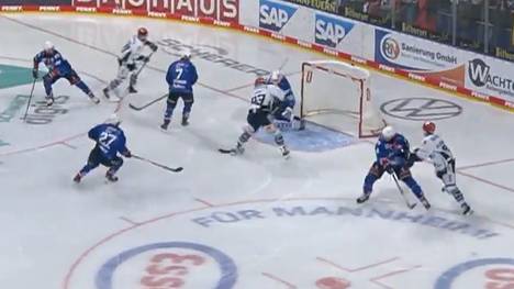 Die Highlights der Eishockey-Partie Adler Mannheim - Schwenninger Wild Wings  aus der DEL im Video.