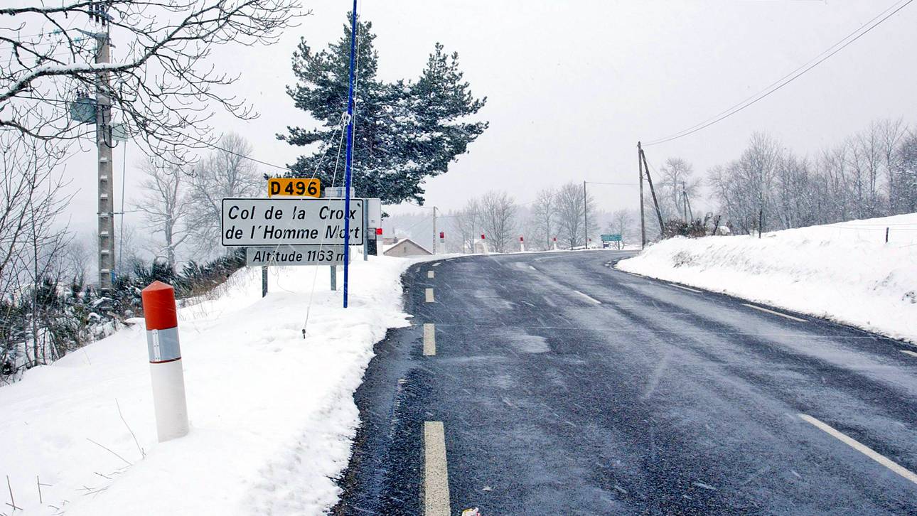 Schnee stoppt Paris-Nizza-Etappe