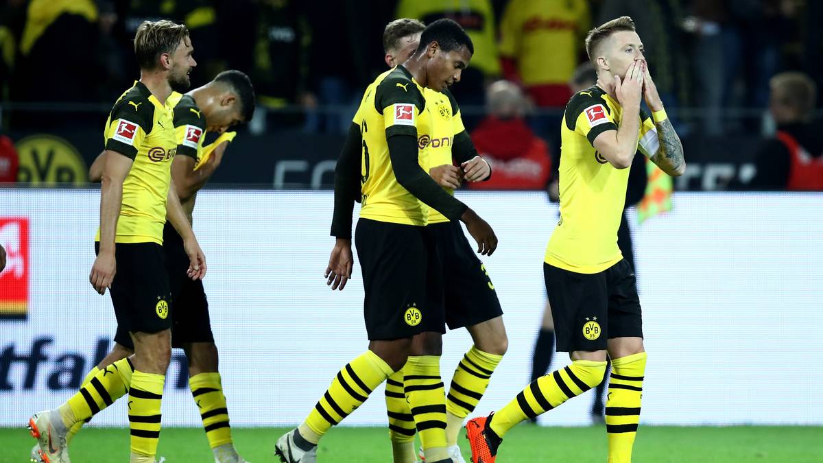 5. SPIELTAG - Während Tabellenführer Bayern also erstmals schwächelt, lässt Dortmund mit einer 7:0-Gala gegen Aufsteiger Nürnberg aufhorchen. Marco Reus führt den BVB-Express mit zwei Treffern an