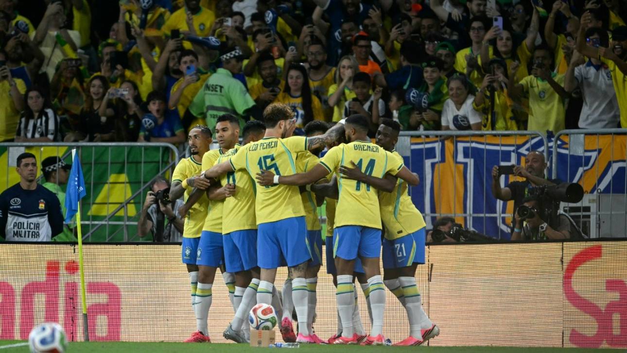Brasilien bei WM-Test in Torlaune
