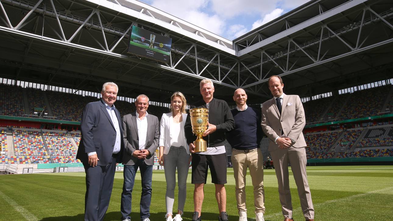 DFB und SPORT1 läuten 1. Runde im DFB-Pokal auf Medientag in Düsseldorf ein: Topspiel KFC Uerdingen 05 gegen Borussia Dortmund morgen Abend live im Free-TV