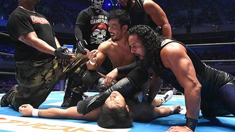 Katsuyori Shibata wurde beim G1 Climax von NJPW von KENTA und dem Bullet Club attackiert