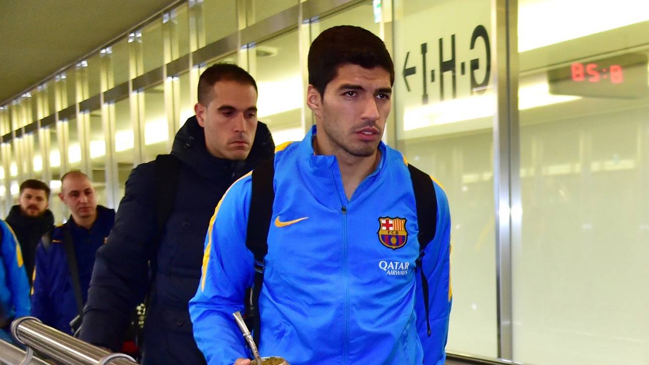 Vor CL-Spiel: Suarez vergisst Ausweis