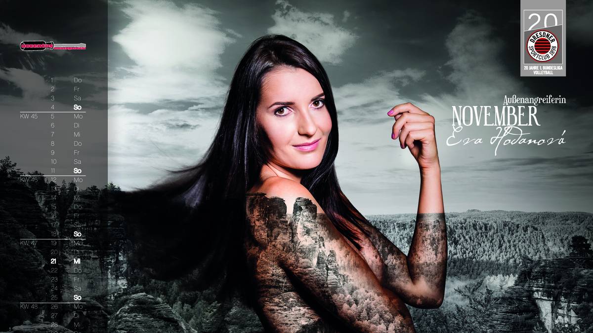 Außenangreiferin Eva Hodanova (23) gehört in Dresden zu den erfahrenen Spielerinnen. Die tschechische Nationalspielerin ist nach einem Kreuzbandriss im vergangenen Jahr erst seit Oktober wieder fit  