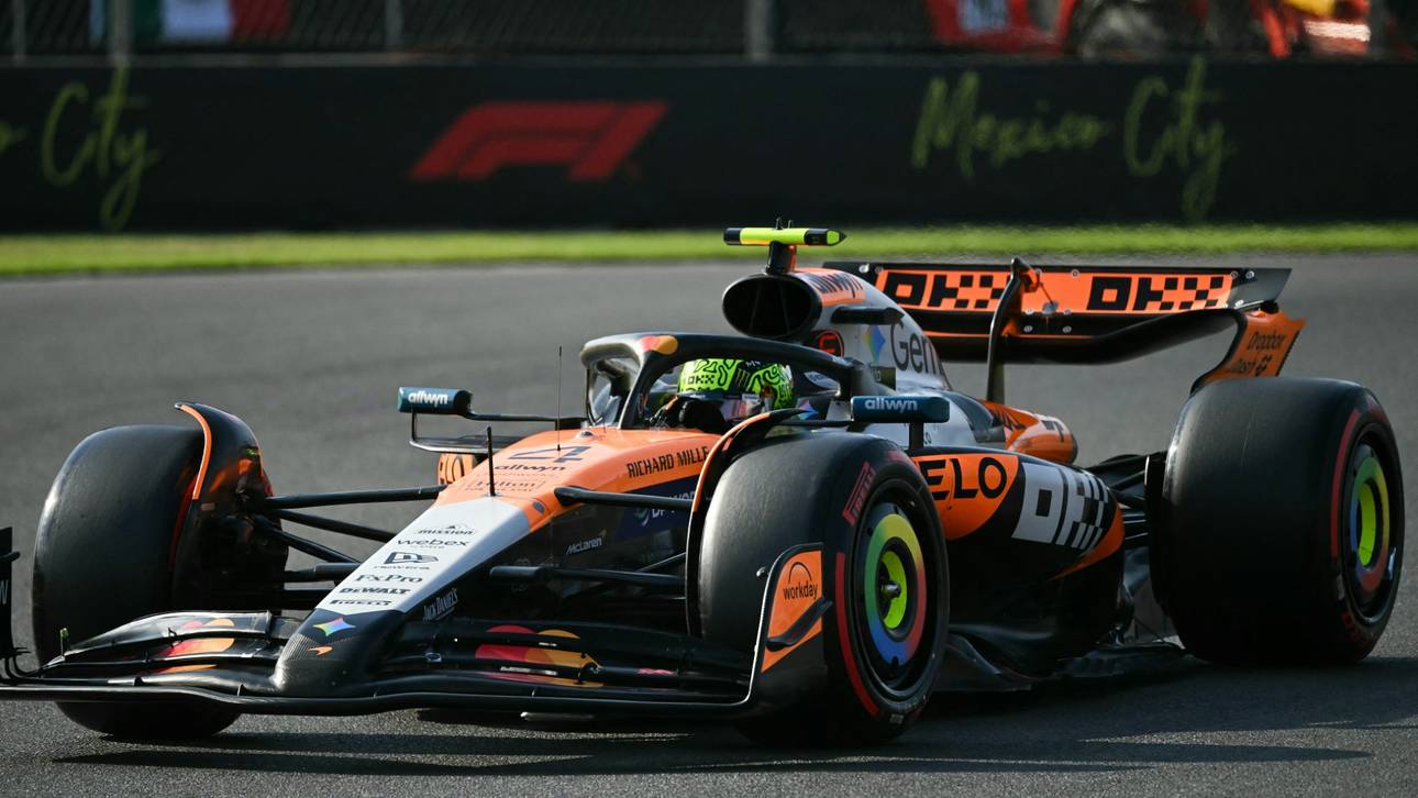 Formel 1: Souveräner Norris siegt in Mexiko