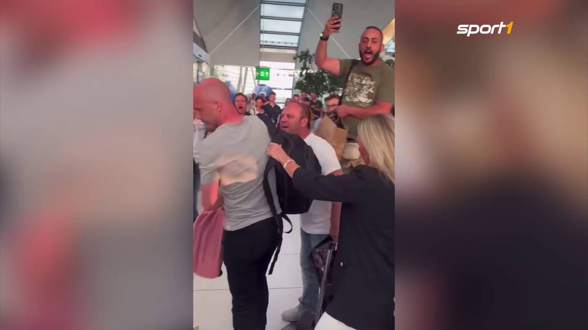 Unfassbare Szenen! Roma-Fans attackieren Final-Schiri am Flughafen