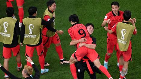 Südkorea jubelt über den Einzug ins WM-Achtelfinale