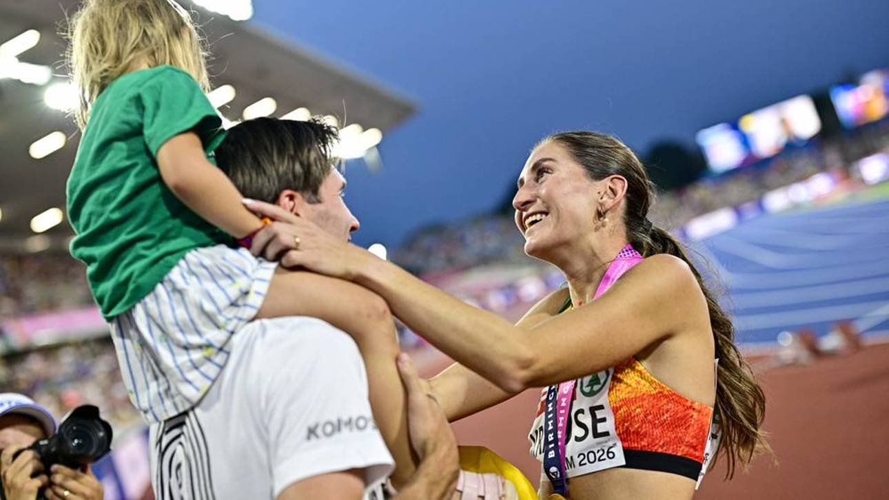 Gesa Krause spricht im Interview mit Sky über den Balanceakt zwischen Muttersein und Sportkarriere