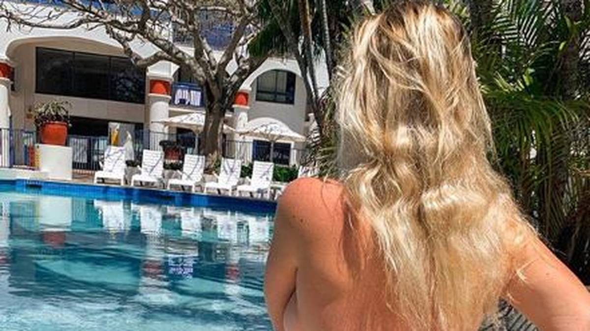 Aber dann macht sie eben einfach mal Pause: Ruby-Lee kommentiert diesen Schnappschuss mit "lazy days" - zu deutsch: faulen Tagen