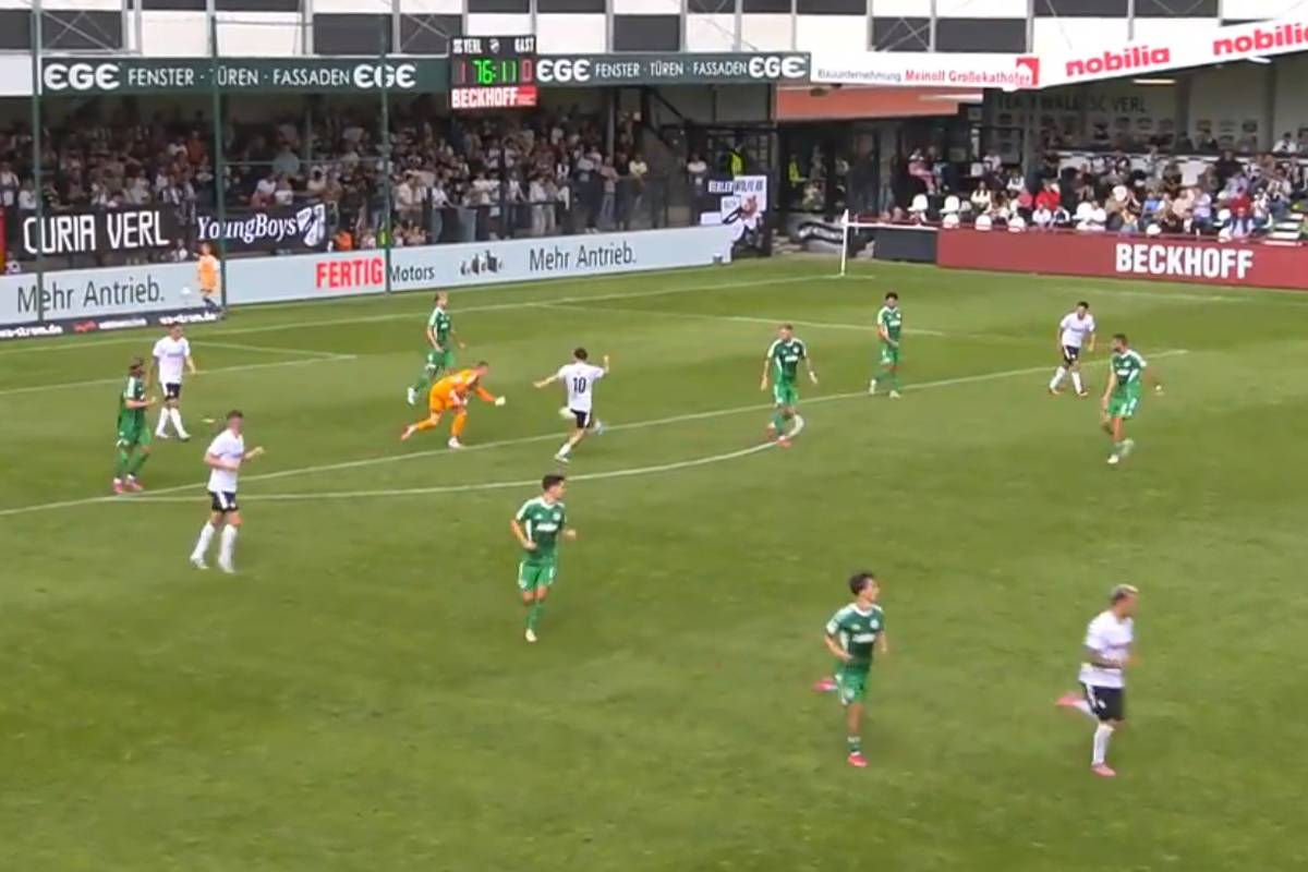 Der MSV Duisburg bleibt in der 3. Liga makellos. Beim SC Verl dreht der Aufsteiger ein verrücktes Spiel.