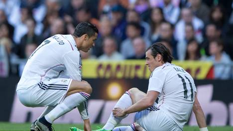 Seit 2013 Teamkollegen bei Real Madrid: Gareth Bale (r.) und Cristiano Ronaldo
