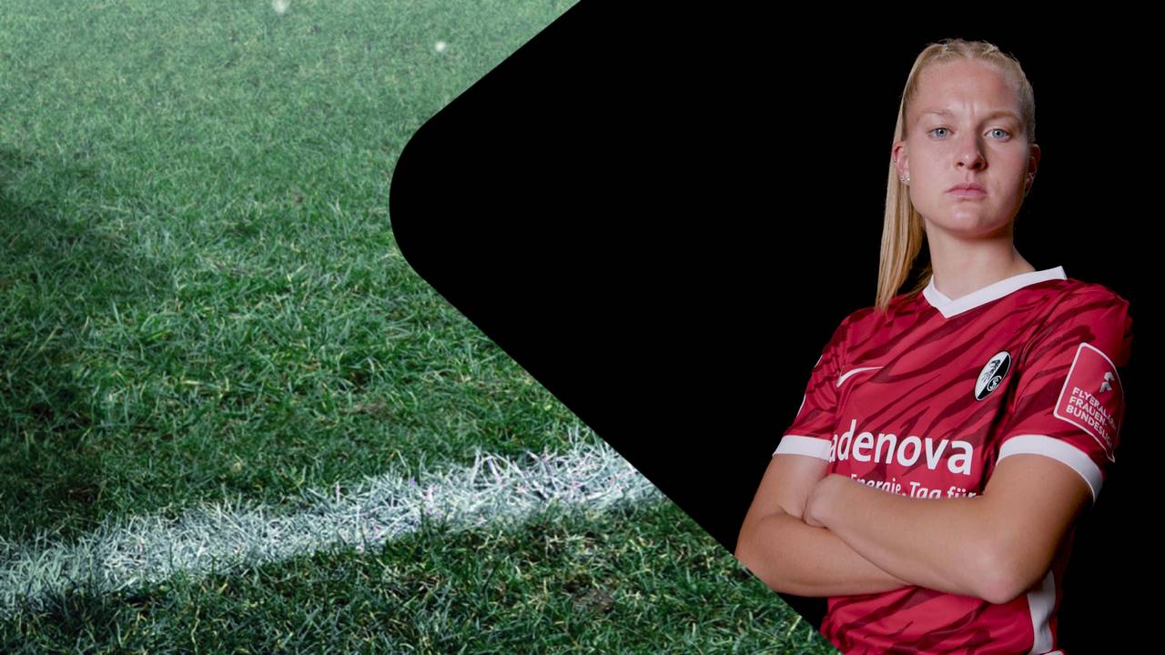 Egal ob Bodensee, Schwarzwald oder Breisgau: Der Südwesten Deutschlands ist ihre Heimat. Janina Minge vom SC Freiburg ist unser nächstes Gesicht der FLYERALARM Frauen-Bundesliga.